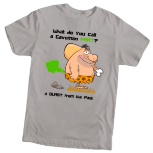 Caveman FART Joke Tee
