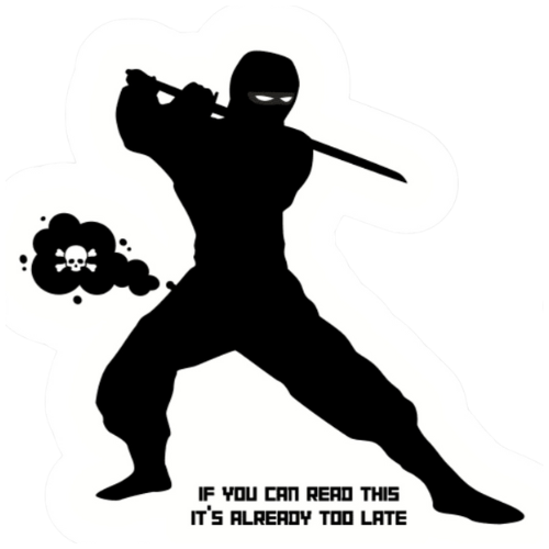 Ninja Fart Too Late