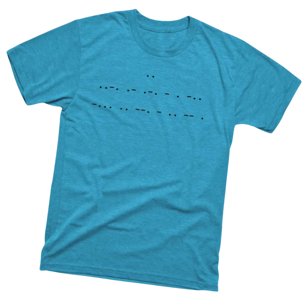 I FARTed BigTime in Morse Code Tee