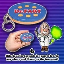 Min FART Machine Keychain